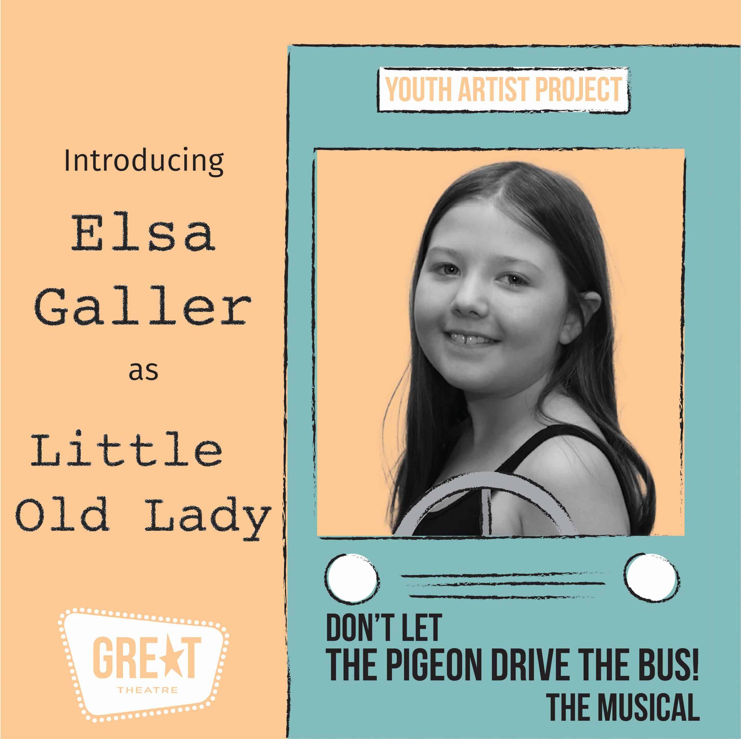 pigeon headshots Elsa Galler