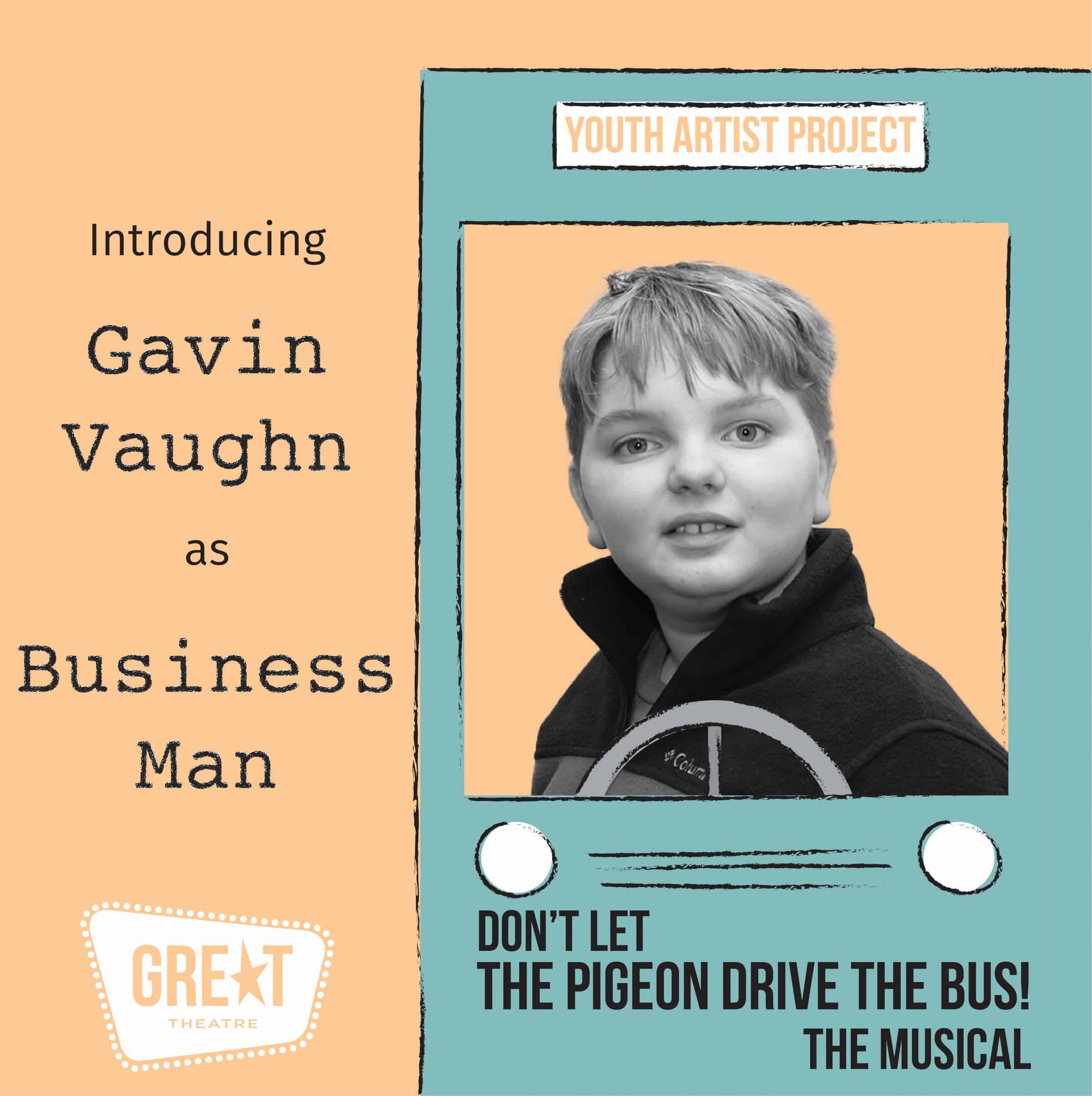 pigeon headshots Gavin Vaughn