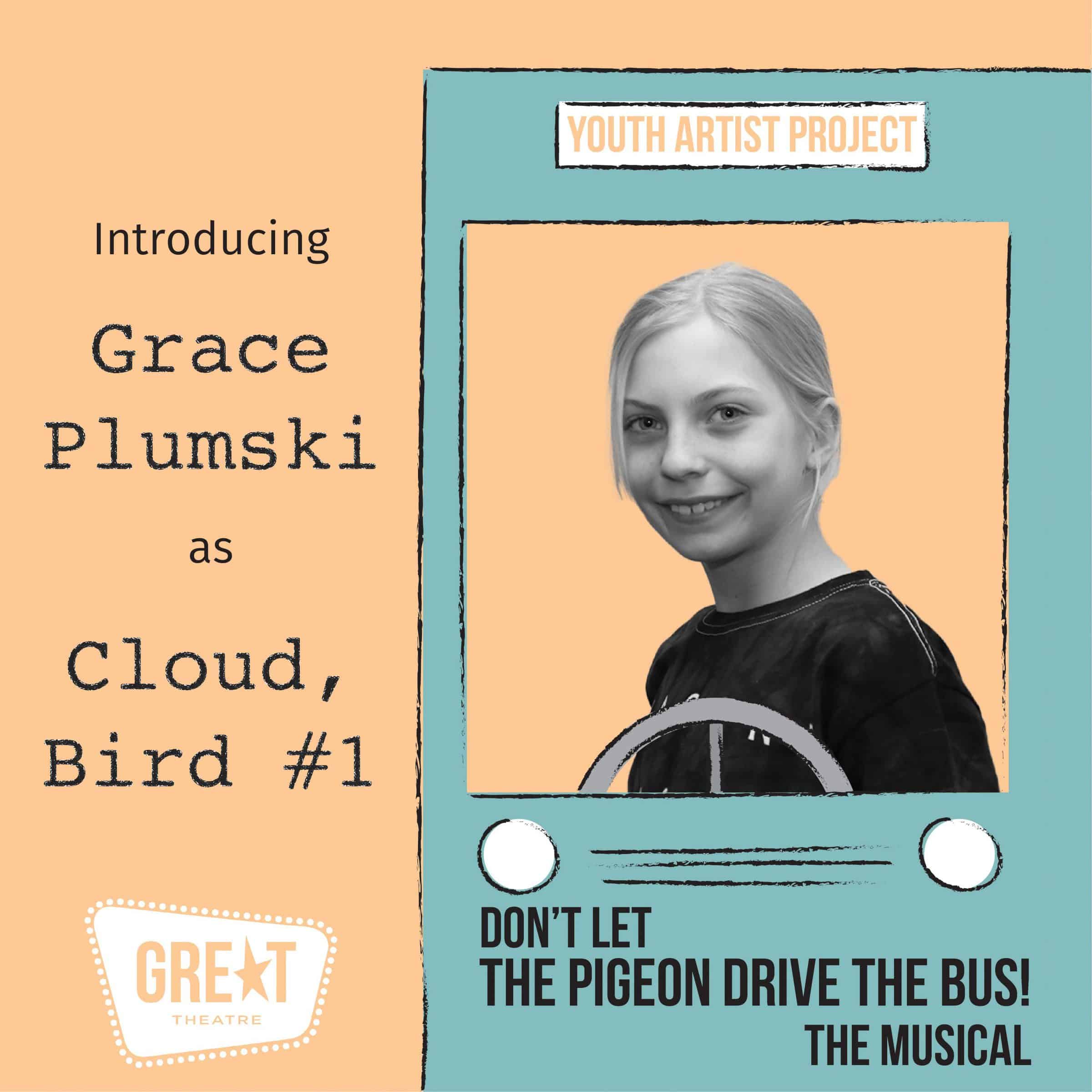 pigeon headshots Grace Plumski