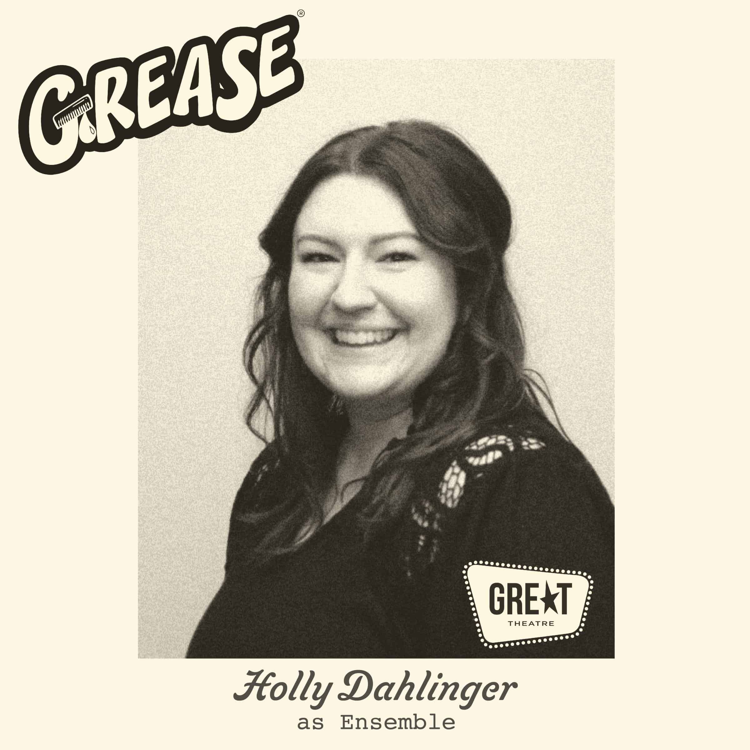 Grease Program GREAT Theatre