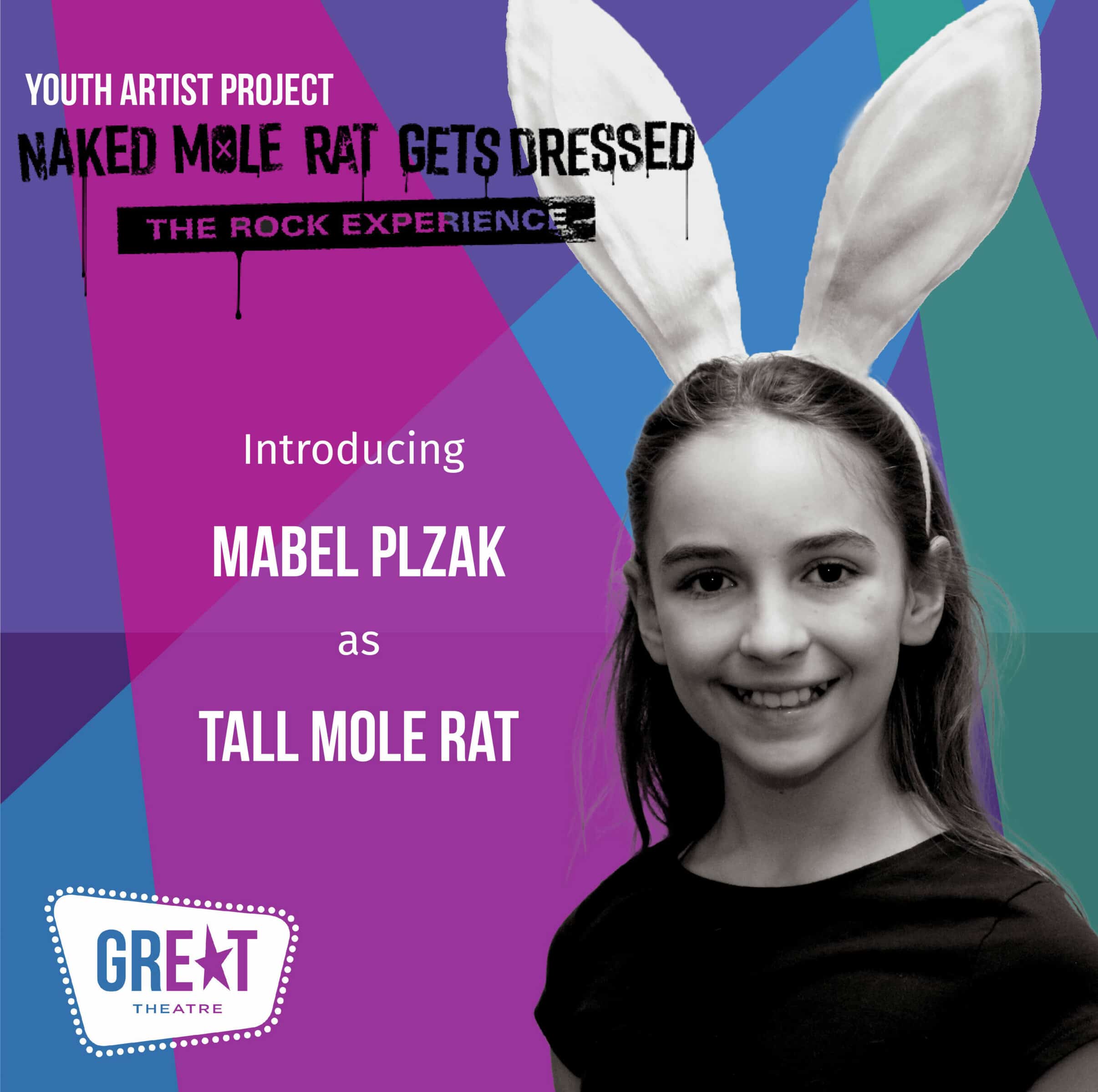 Mole Rat headshots Mabel Plzak
