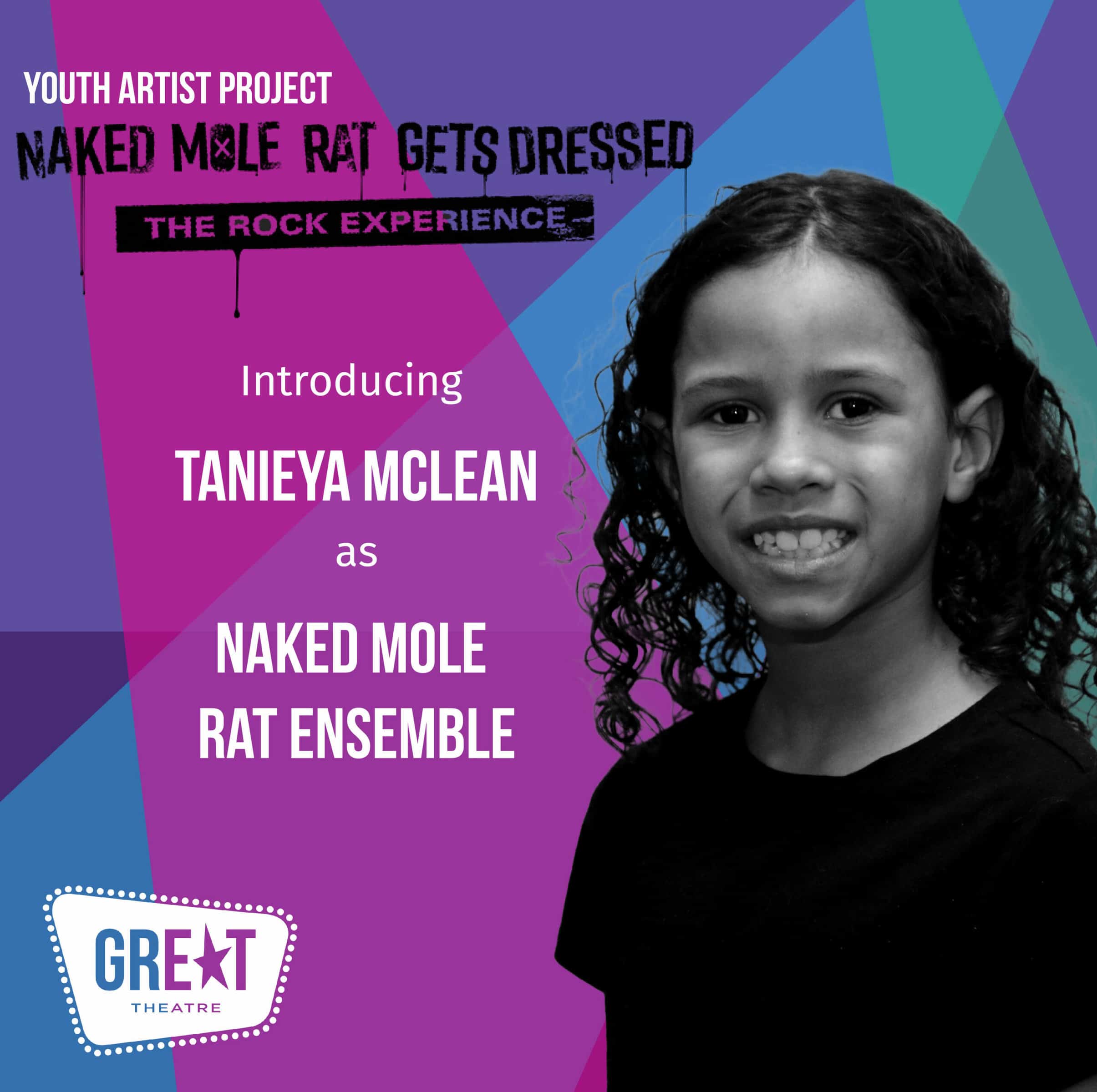 Mole Rat headshots Tanieya McLean